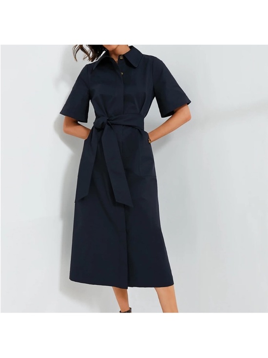 Tuckernuck Dresses & Skirts - Tuckernuck Navy Jacqueline Midi Dress - S